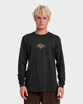 Three Piece Long Sleeve T-shirt - Black