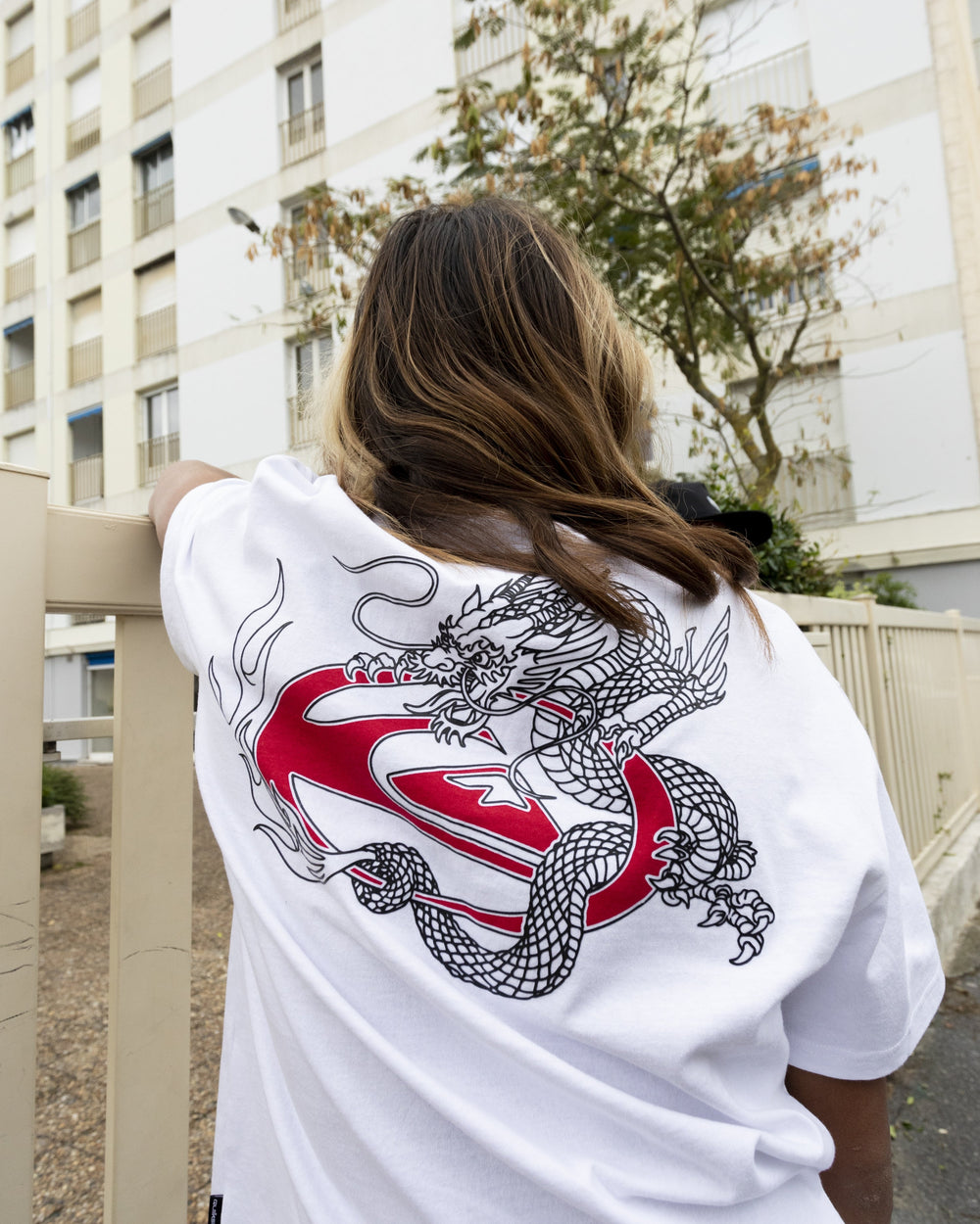 Dragon Master Heavy Weight T-shirt - White