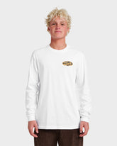 Impaired Camo Long Sleeve T-shirt - White