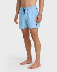 Everyday Solid 17" Swim Trunks - Airy Blue