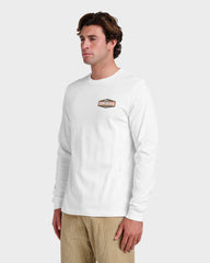Three Piece Long Sleeve T-shirt - White