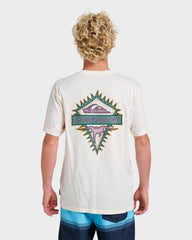 Liberty Spikespigment Dye T-Shirt - Snow White