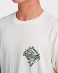 Liberty Spikespigment Dye T-Shirt - Snow White
