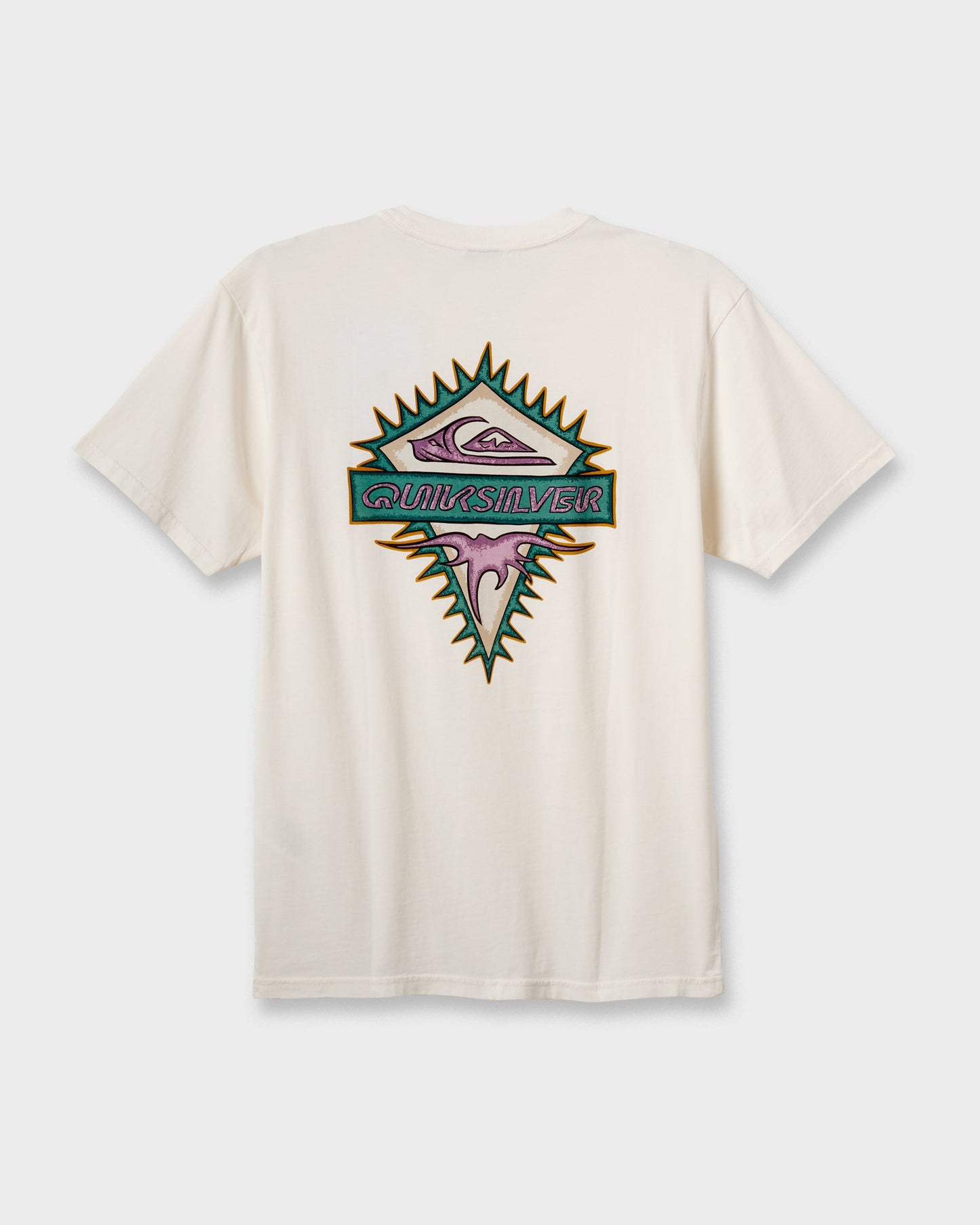 Liberty Spikespigment Dye T-Shirt - Snow White
