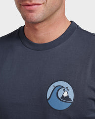 Jungle Wave Classic T-shirt - Navy
