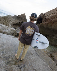 Sunny Side Up Classic T-shirt - Chocolate Brown