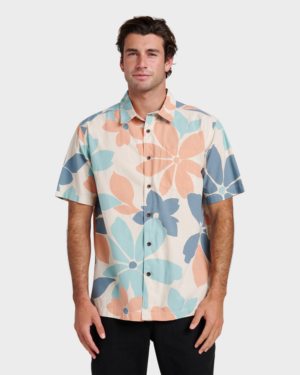 Waterman Flower Power Shirt - Moonbeam
