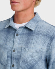 Dna Flannel Shirt - China Blue