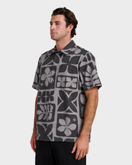 Waterman Tiki Island Shirt - Phantom