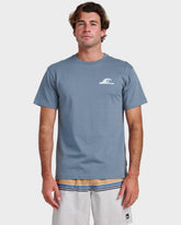 Primitive Scripture Classic T-shirt - China Blue