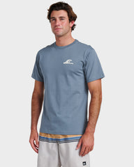 Primitive Scripture Classic T-shirt - China Blue