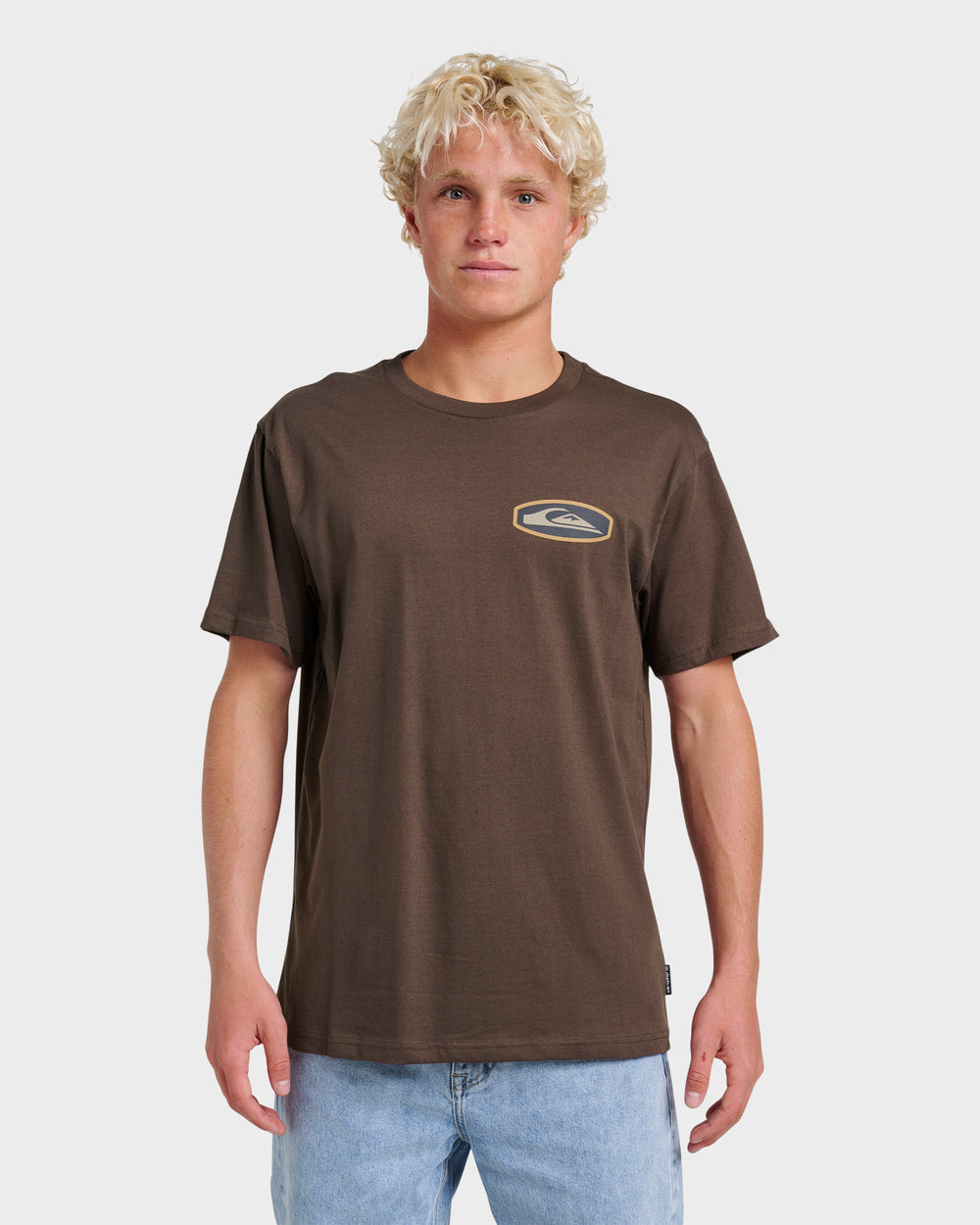 Stadium Emblem Classic T-shirt - Chocolate Brown