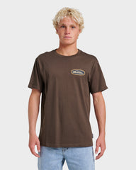Stadium Emblem Classic T-shirt - Chocolate Brown
