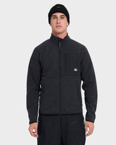 Aker Full Zip Technical Fleece - Black