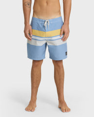 Original Straight Leg 18" Boardshorts - Ashley Blue