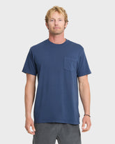 Saltwater Pocket Tee - Navy