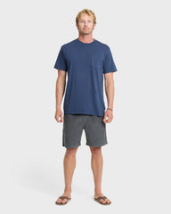 Saltwater Pocket Tee - Navy