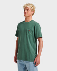 Saltwater Pocket Tee - Trekking Green