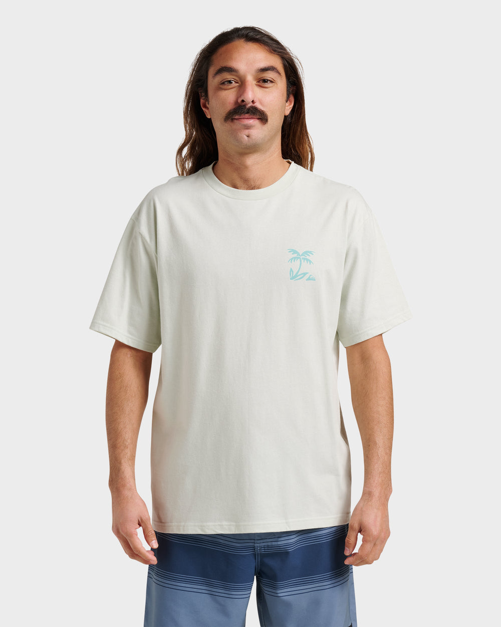 Waterman Back Band Classic T-shirt - Smoke