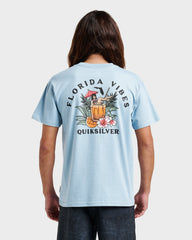 Fl Florida Vibes Classic T-shirt - Ashley Blue Heather
