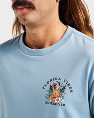 Fl Florida Vibes Classic T-shirt - Ashley Blue Heather