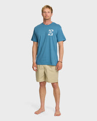 Hi Hibiscus Classic T-shirt - Copen Blue