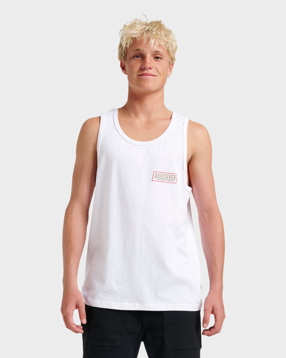 Octo Lock Tank - White