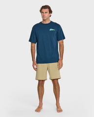 Waterman Quik Hook Classic T-shirt - Wave