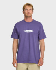 Star Crawler Heavy Weight T-shirt - Monarch Purple