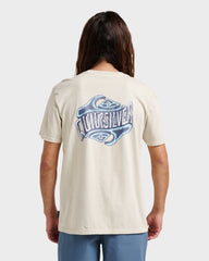 Three Deeppigment Dye T-Shirt - Moonstruck