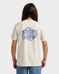 Three Deeppigment Dye T-Shirt - Moonstruck