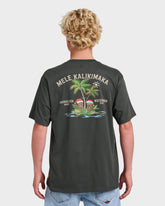 Waterman Tiki Holiday Classic T-shirt - Phantom