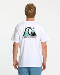 Bubble Fade T-Shirt - White