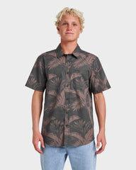 Kahanu Classic Short Sleeve Shirt - Black