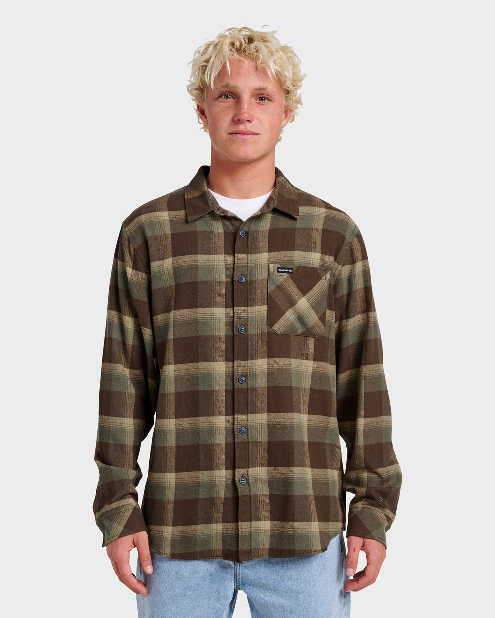 Penmar Check Flannel Shirt - Chocolate Brown