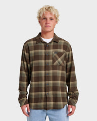 Penmar Check Flannel Shirt - Chocolate Brown