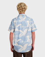 Kahanu Classic Short Sleeve Shirt - Ashley Blue