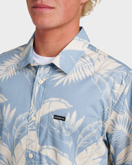 Kahanu Classic Short Sleeve Shirt - Ashley Blue