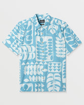 Waterman Turtle Island Shirt - Reef Waters Print