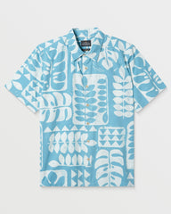 Waterman Turtle Island Shirt - Reef Waters Print