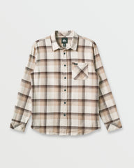 Penmar Check Flannel Shirt - Silver Birch