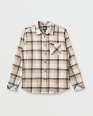 Penmar Check Flannel Shirt - Silver Birch
