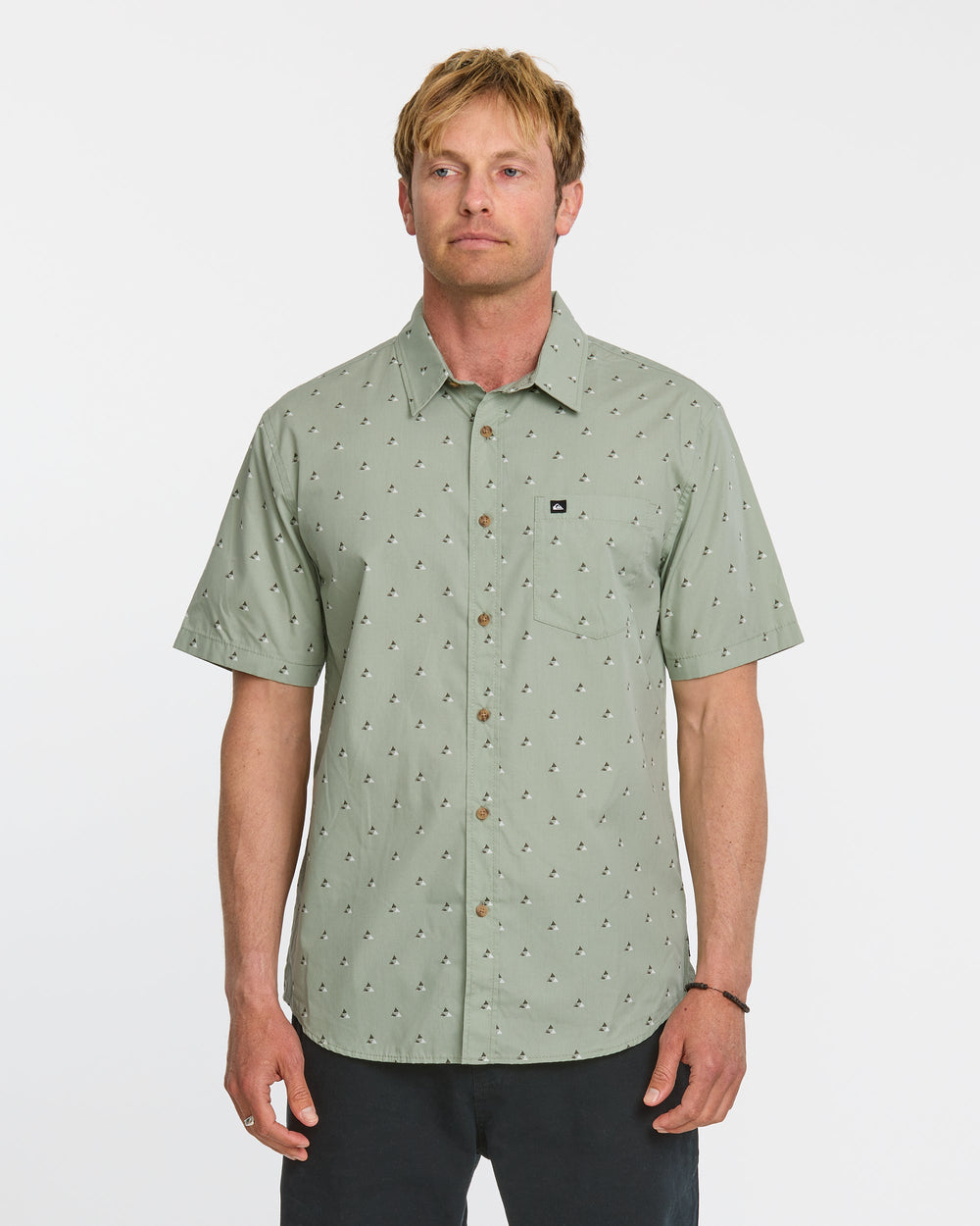 Kapu Mini Classics Short Sleeve Shirt - Herb