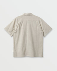Flecky Island Short Sleeve Shirt - Silver Birch