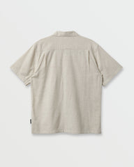 Flecky Island Short Sleeve Shirt - Silver Birch