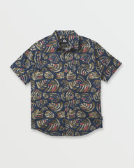 Shades Classic Stretch Short Sleeve Shirt - Eclipse