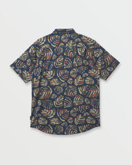 Shades Classic Stretch Short Sleeve Shirt - Eclipse