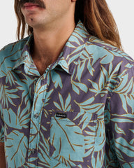 Palm Trip Classic Short Sleeve Shirt - Graystone