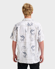 Waterman Big Day Short Sleeve Shirt - White