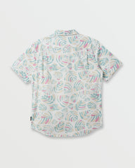 Shades Classic Stretch Short Sleeve Shirt - Off White